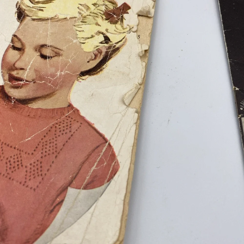 Vintage Knitting Books‎ (3) 1950s Patons New Lux Cancraft